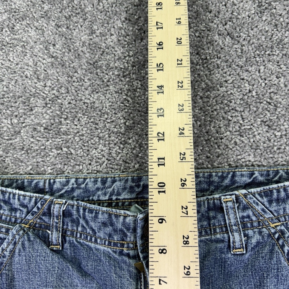 BKE Jeans Womens 31 Blue Sunset Capri Crop Denim Medium Wash Casual Logo City - Picture 4 of 10